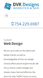 Mobile Screenshot of dvkdesigns.com